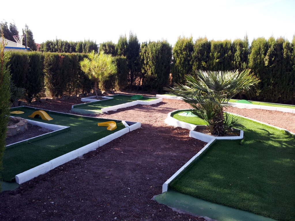 Casa rural con minigolf